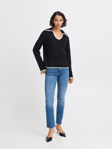 Pull-over 'Ninna' b.young en noir