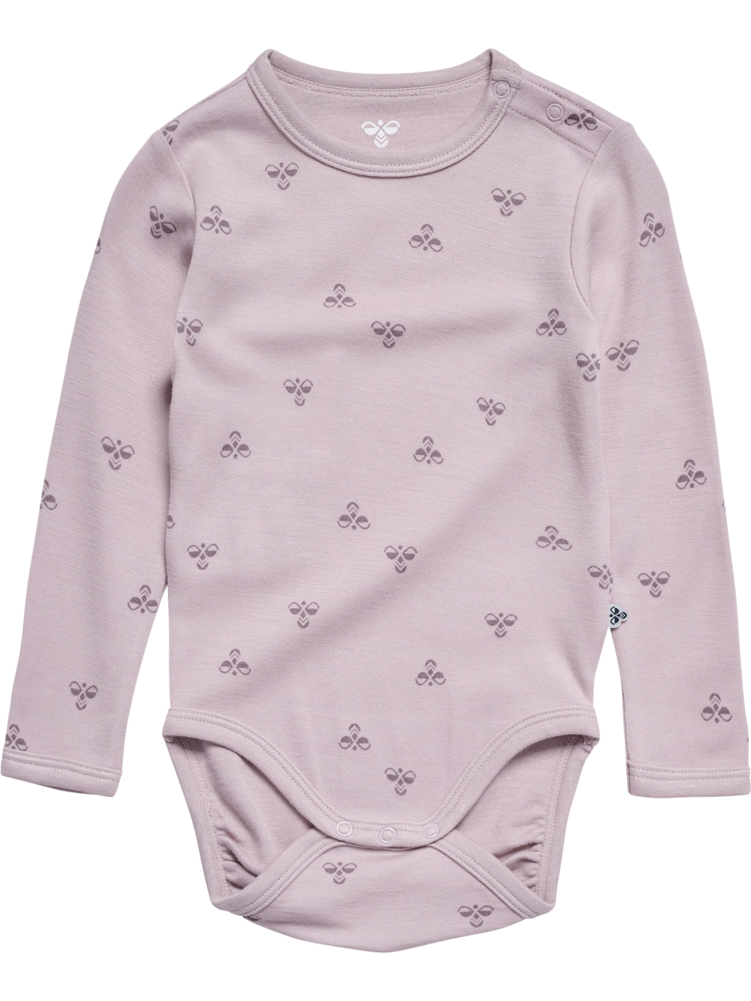Hummel Body in Lila: Vorderseite
