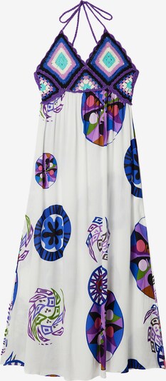 Desigual Beach dress 'Moon' in Turquoise / Grass green / Purple / White, Item view