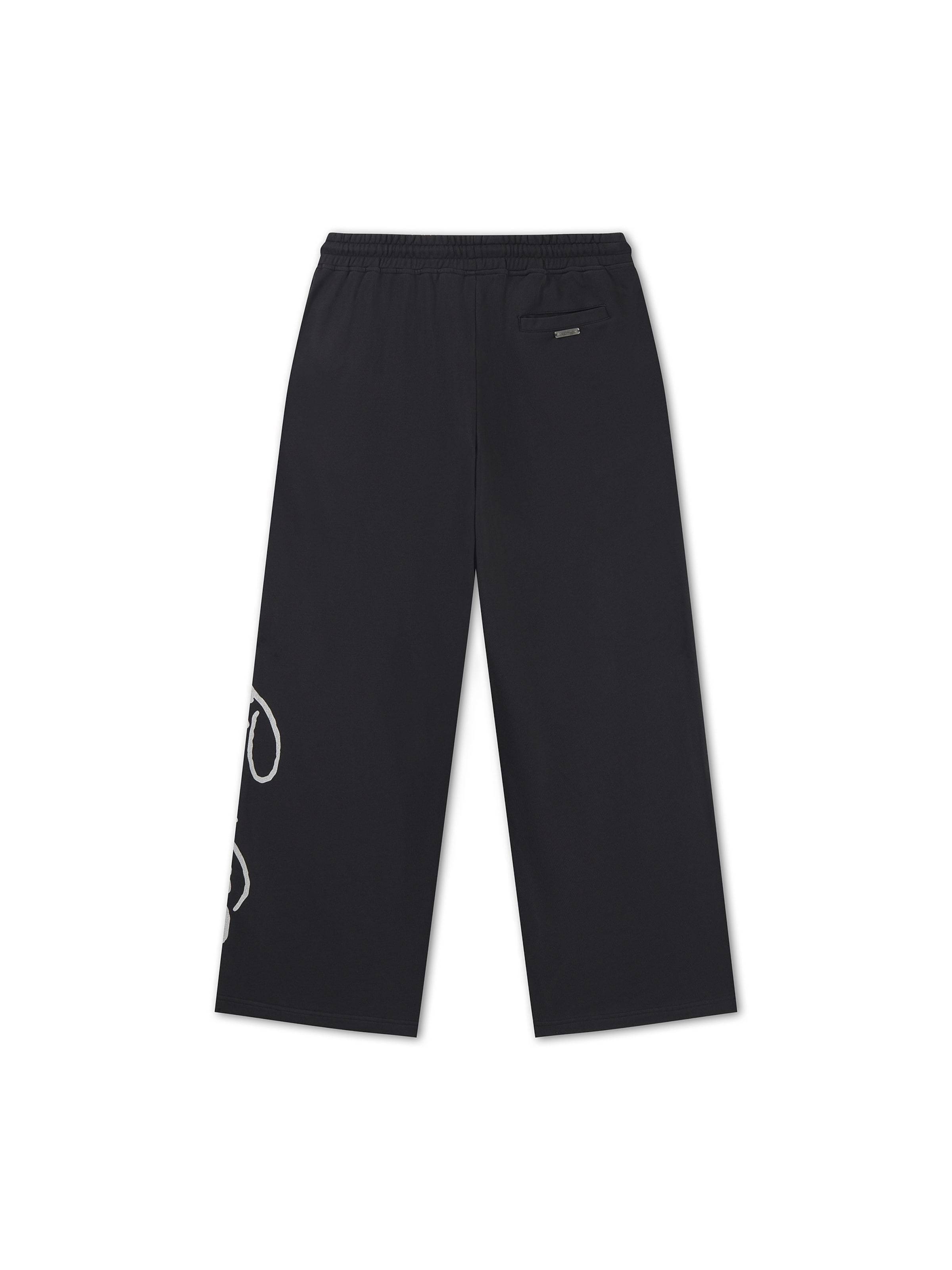 Ed Hardy Wide Leg Bukser i sort: tilbage