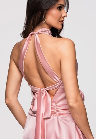 Ombre Cocktailjurk in Roze