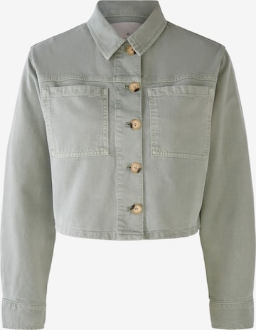 OUI Between-Season Jacket in Green: front