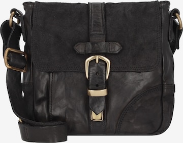 Campomaggi Crossbody Bag 'Jacob' in Black: front