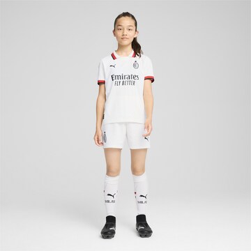PUMA Regular Sportbroek 'AC Milan 24/25' in Wit