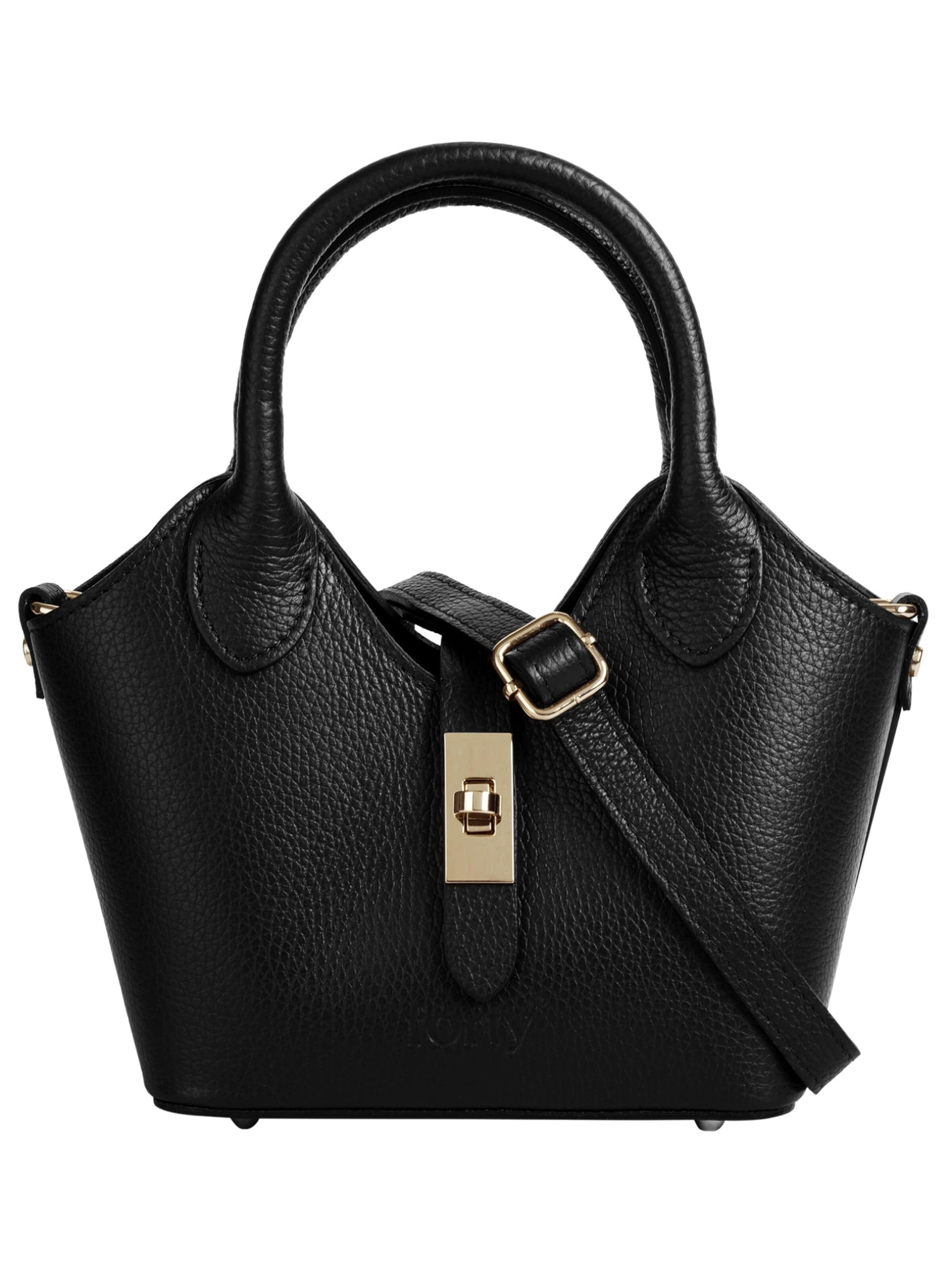 forty° - Bolso de mano 'LANVERRA - S' en negro: frente