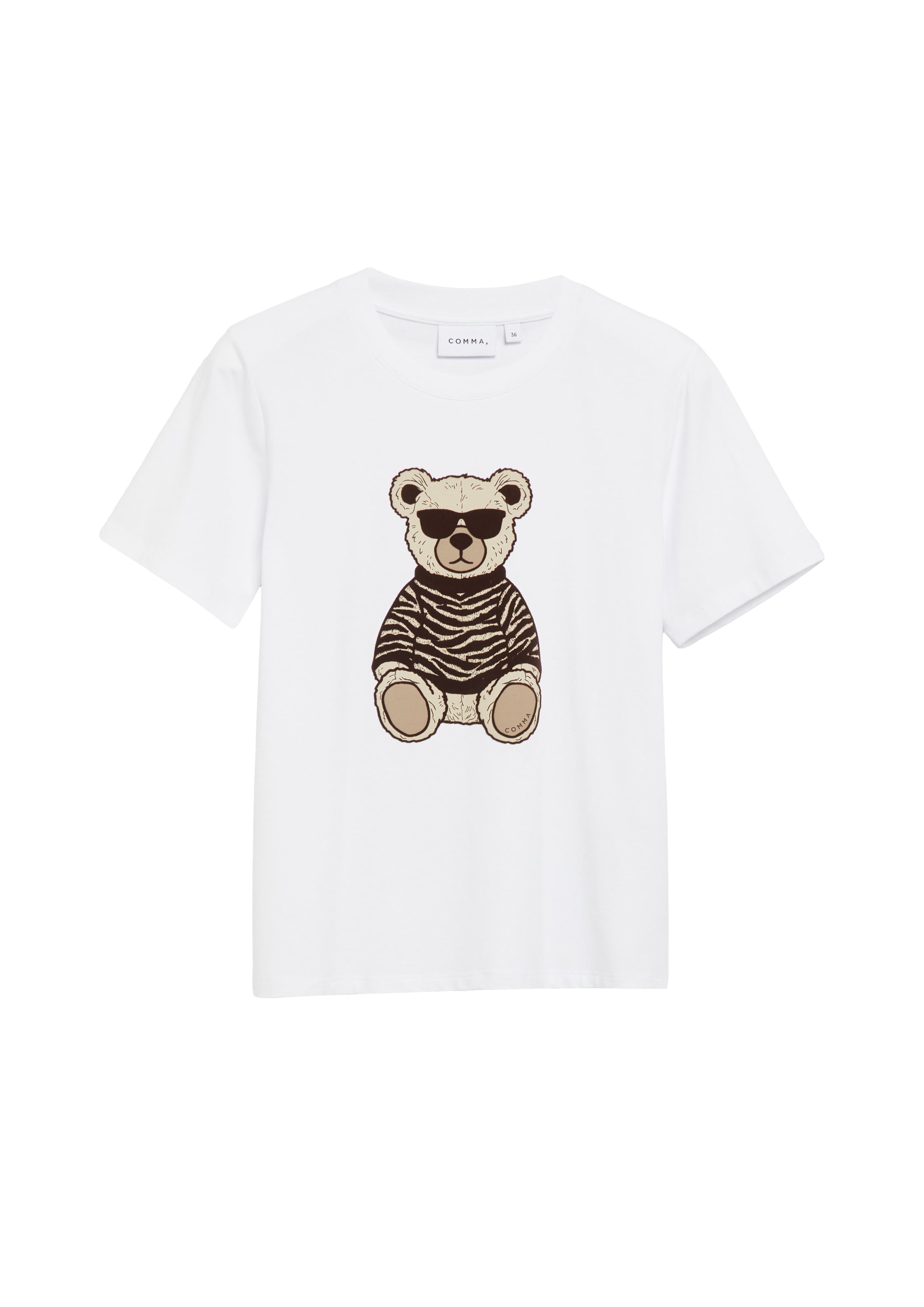 COMMA Shirt in White: front