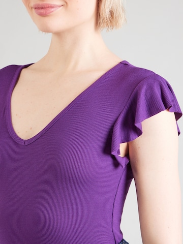 Tricou 'ONLBELIA' de la ONLY pe mov