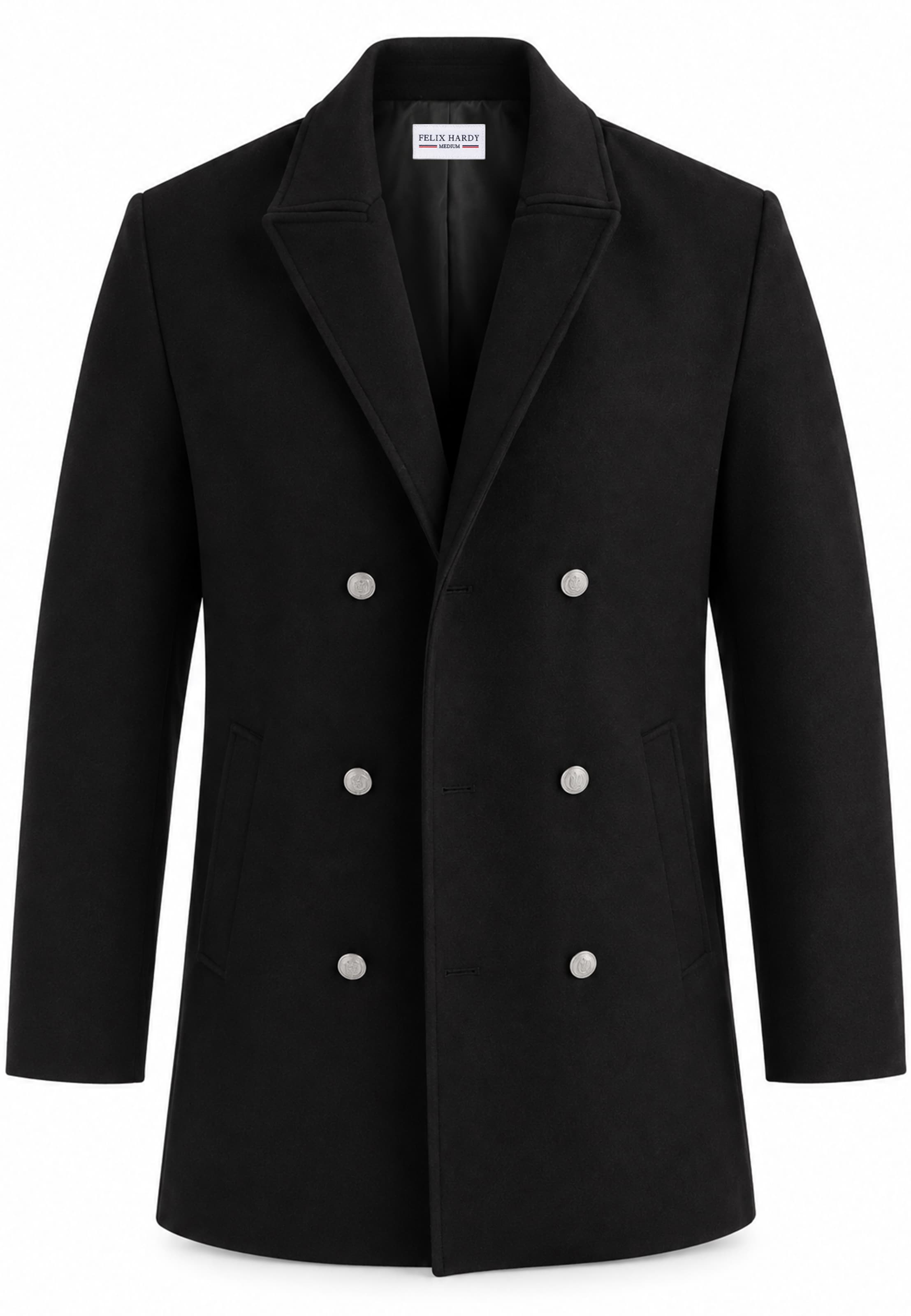 Felix Hardy Winter jacket in Black: front