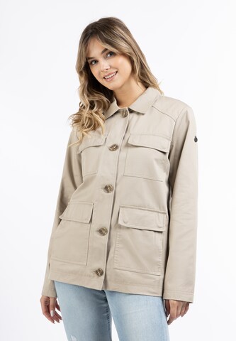 DreiMaster Vintage Between-Season Jacket in Beige: front