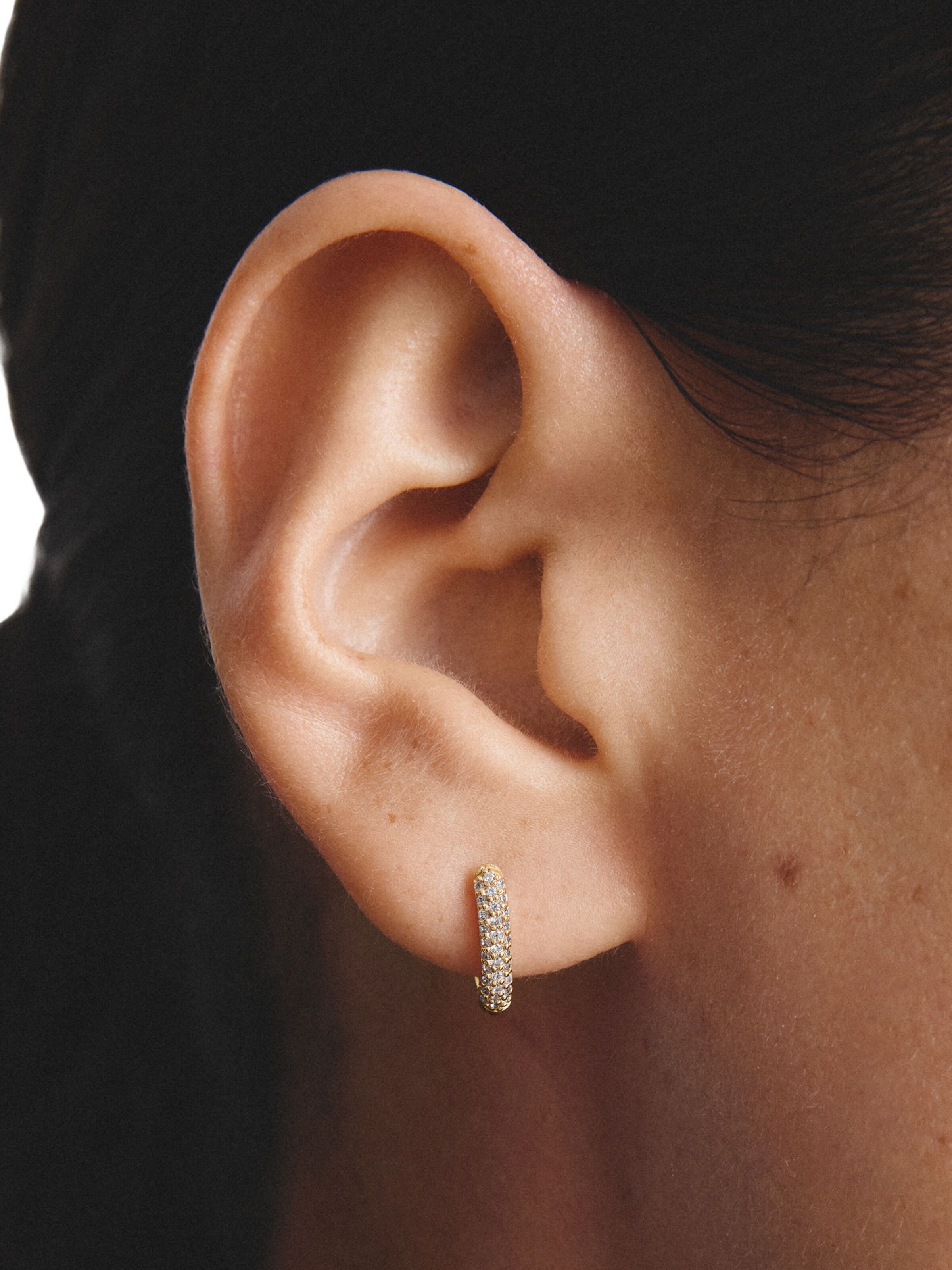 Thomas Sabo Ohrringe in Gold: Vorderseite