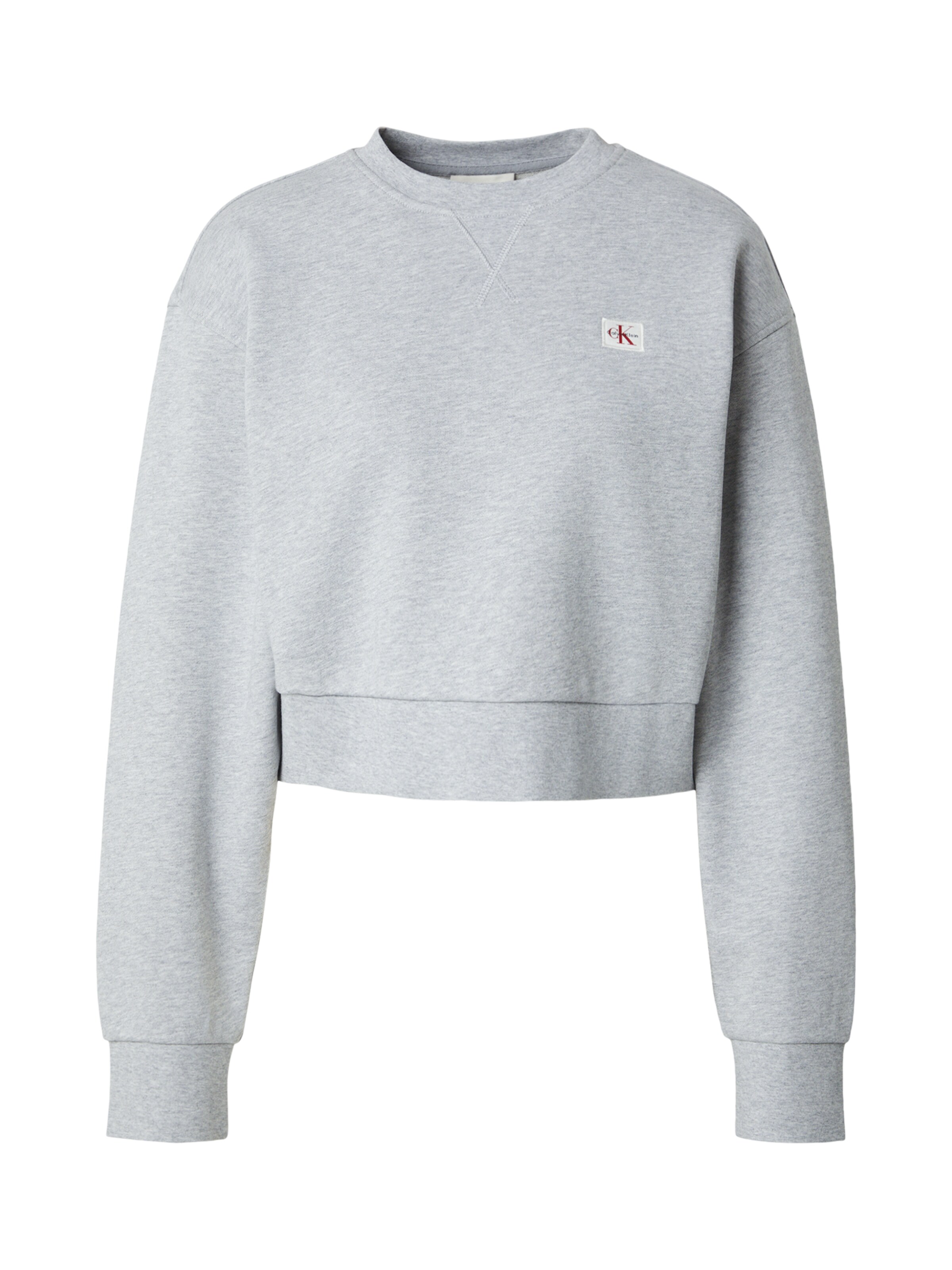Calvin Klein Jeans Μπλούζα φούτερ σε γκρι: μπροστά