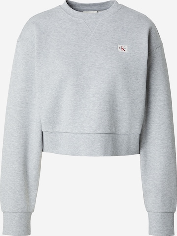 Calvin Klein Jeans Sweatshirt i grå: forside