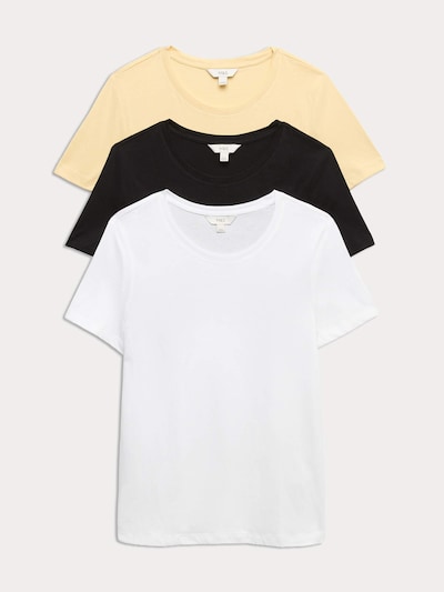 Maglietta in 6XL Marks & Spencer di colore giallo / nero / bianco, Visualizzazione prodotti