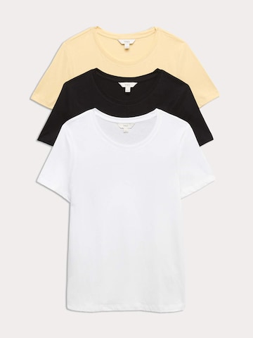 T-shirt Marks & Spencer en jaune : devant