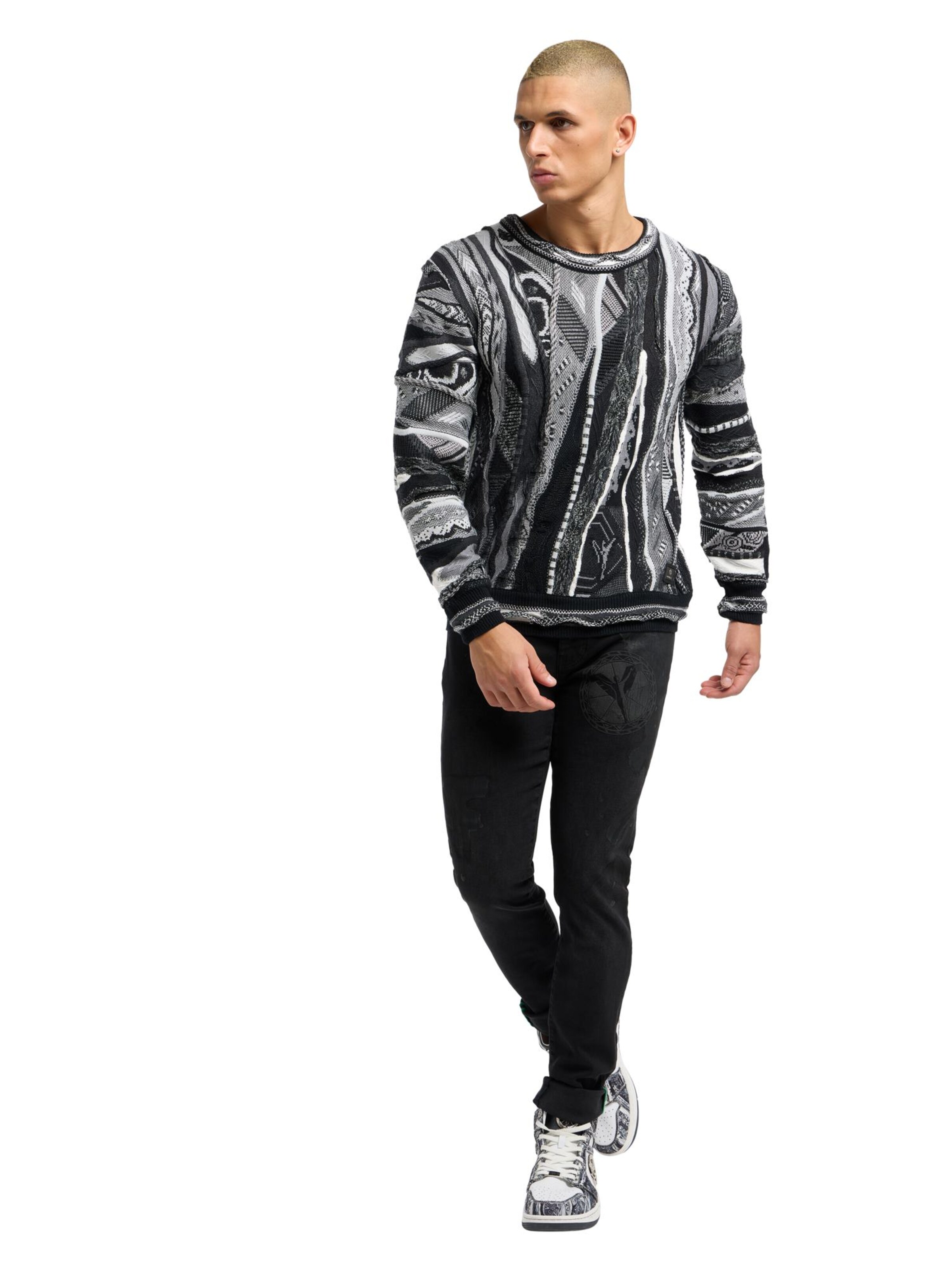 Carlo Colucci Trui 'Dondi' in Grijs