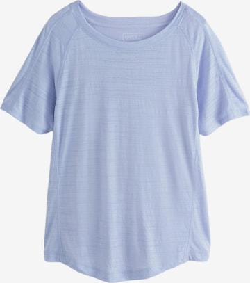Tricou de la Next pe albastru: față