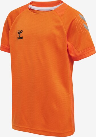 Hummel Performance Shirt 'Poly' in Orange