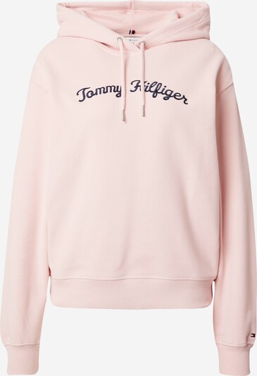 TOMMY HILFIGER Sweatshirt in marine / rosa / schwarz / weiß, Produktansicht