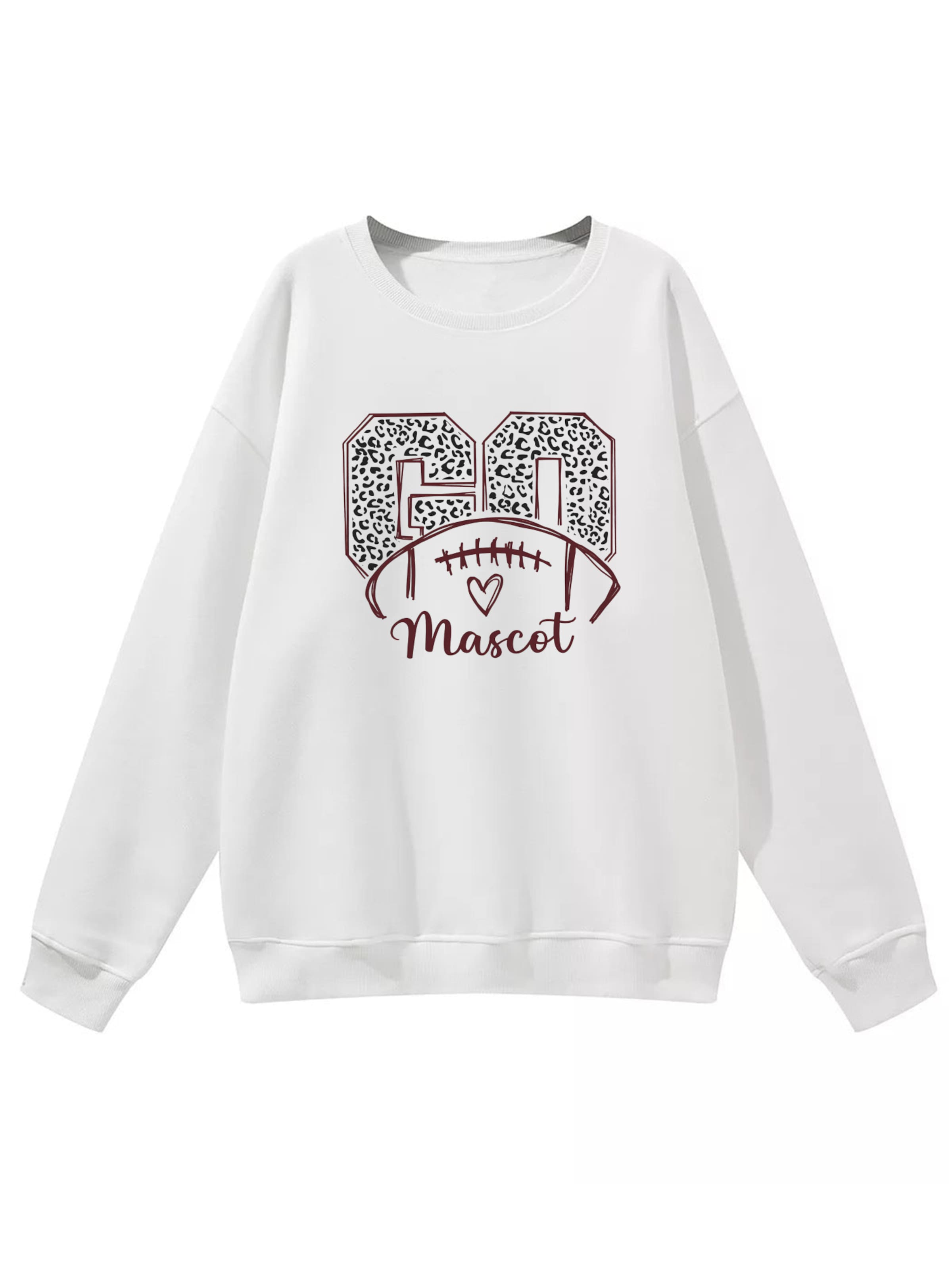 GORHEY - Sudadera en blanco: frente