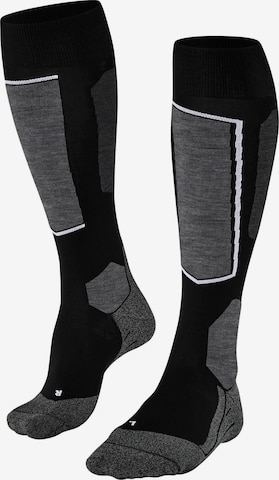 FALKE Athletic Socks 'SK6 Pro' in Black: front