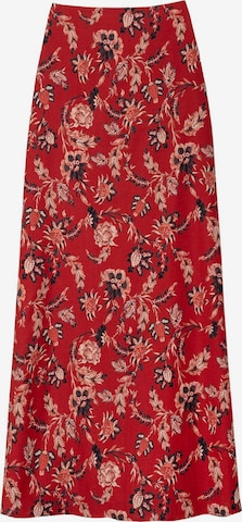 Jupe THE-ARE en rouge : devant