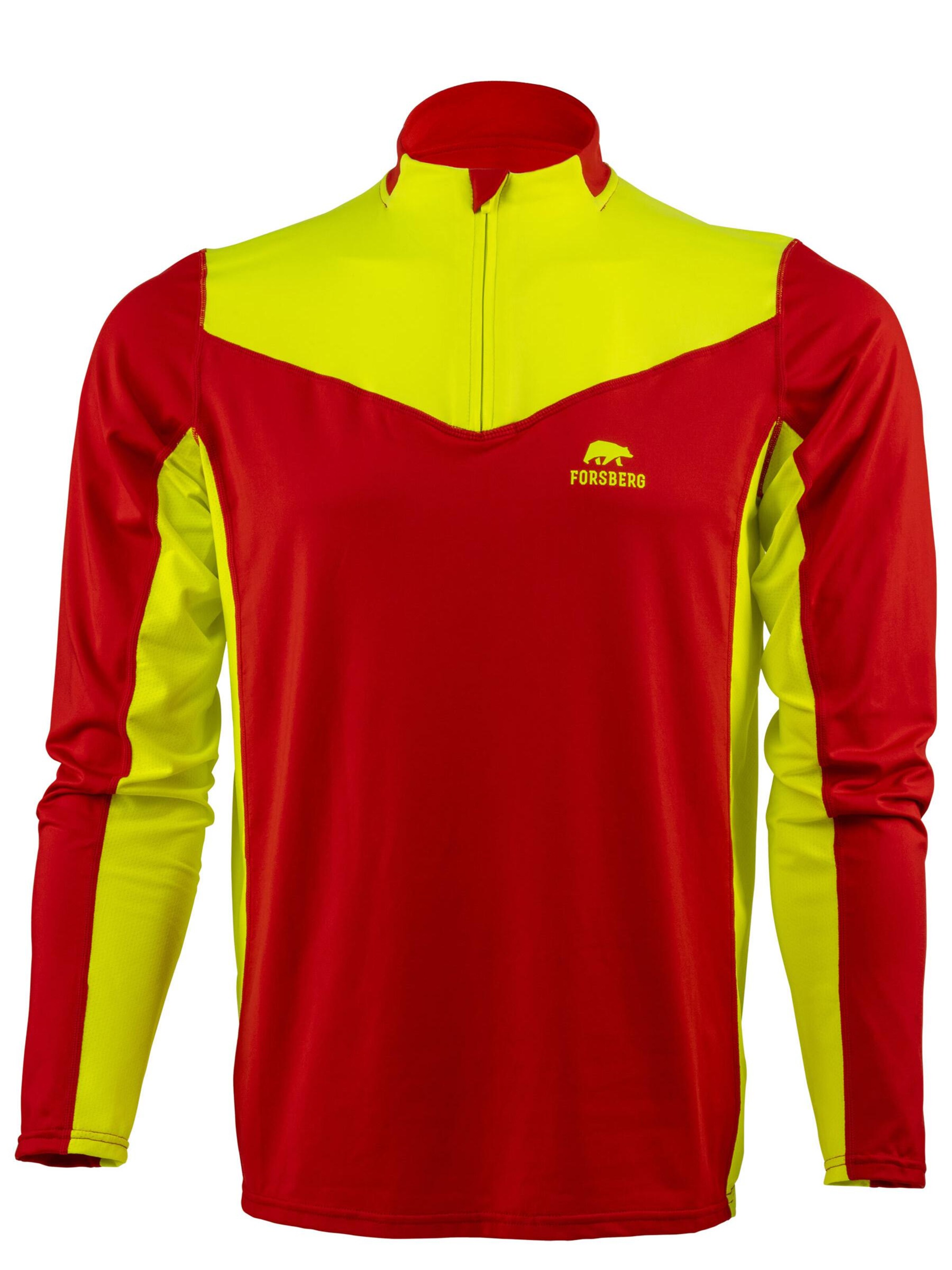 FORSBERG Shirt 'Skjorta II' in Yellow: front