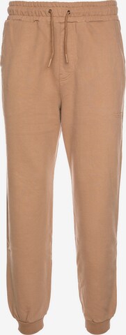 Young Poets Tapered Pants 'Maleo' in Brown: front