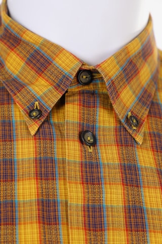 Hatico Button Up Shirt in XL in Yellow