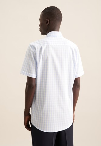 SEIDENSTICKER Comfort fit Business shirt in Blue