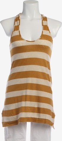 forte_forte Top / Seidentop XS in Beige: Vorderseite