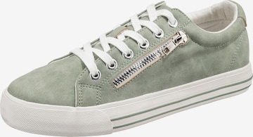 JANE KLAIN Sneakers in Green: front