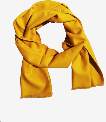 Posh Gear Scarf 'Setaforte' in Yellow: front