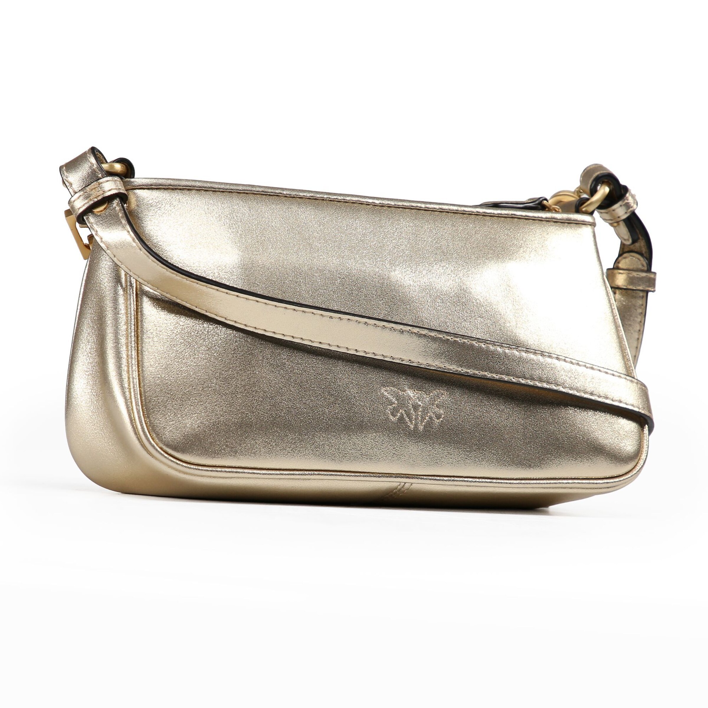 PINKO Handbag 'Half Moon' in Gold