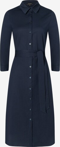 MORE & MORE Shirt Dress in Blue: front