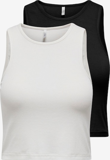 ONLY Top 'ONLBelia' u crna / bijela, Pregled proizvoda