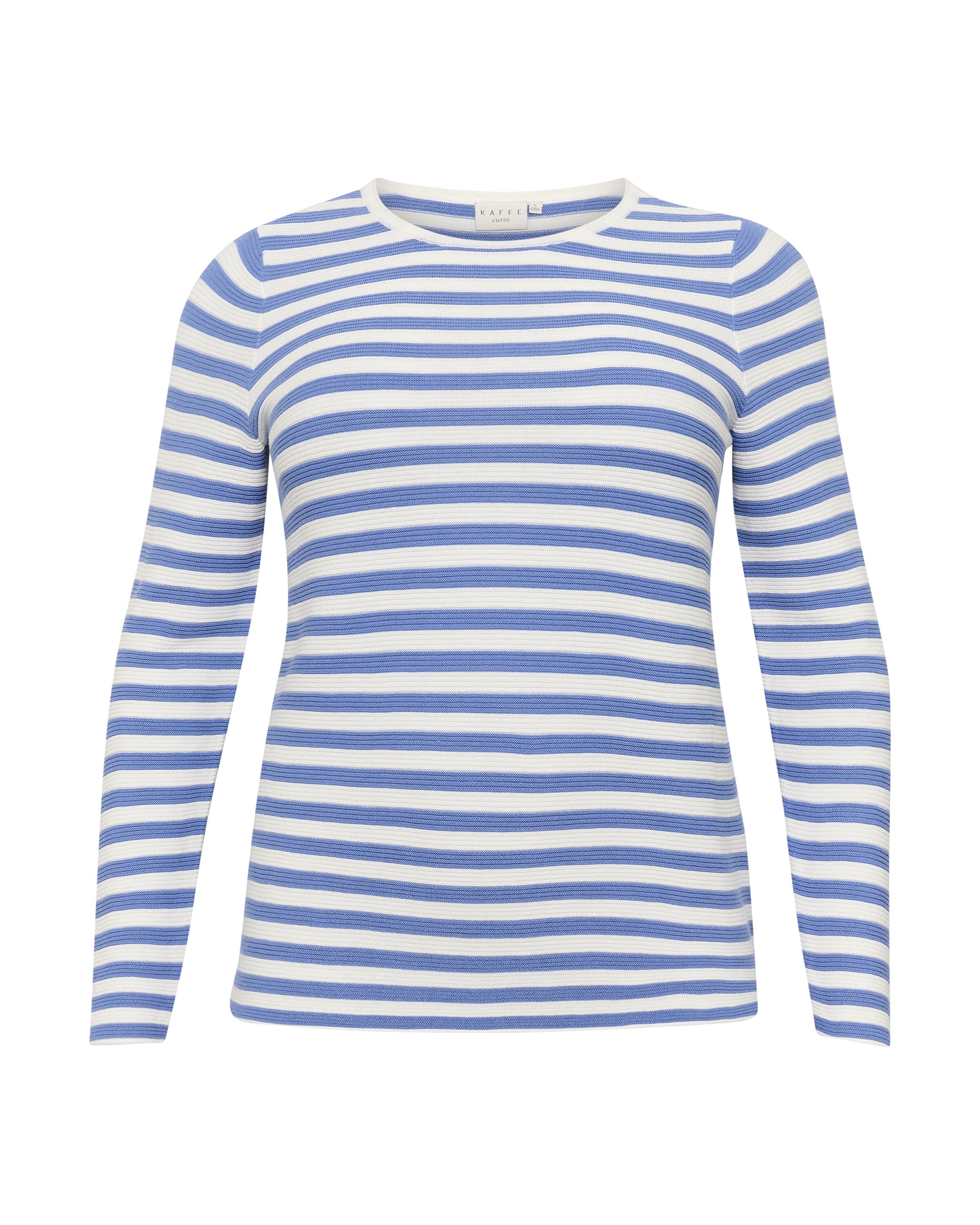 KAFFE CURVE Pullover 'Ninka' in Blau: Vorderseite