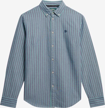 Chemisier 'Oxford' Superdry en bleu : devant