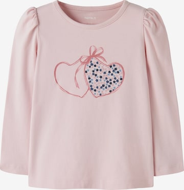 NAME IT - Camiseta 'NMFLIASA' en rosa: frente
