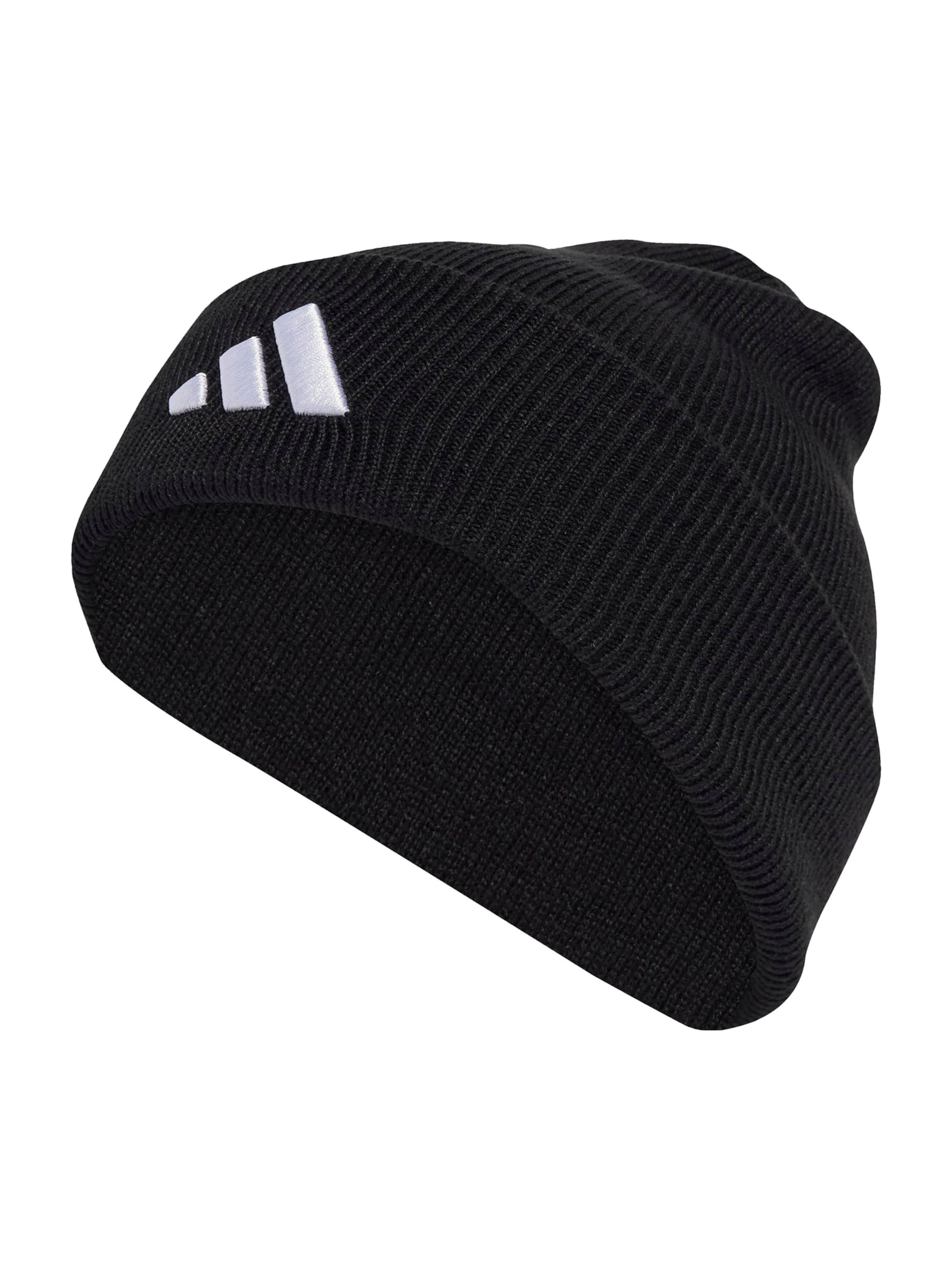 Berretto sportivo 'New Logo Beanie' di ADIDAS SPORTSWEAR in nero: frontale