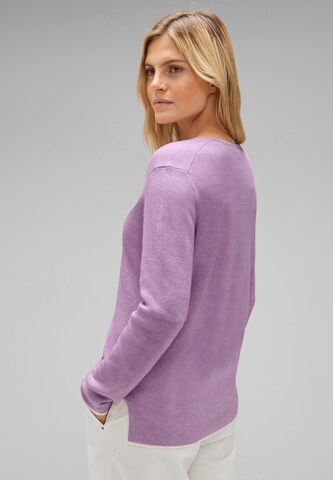 STREET ONE Sweater in Purple