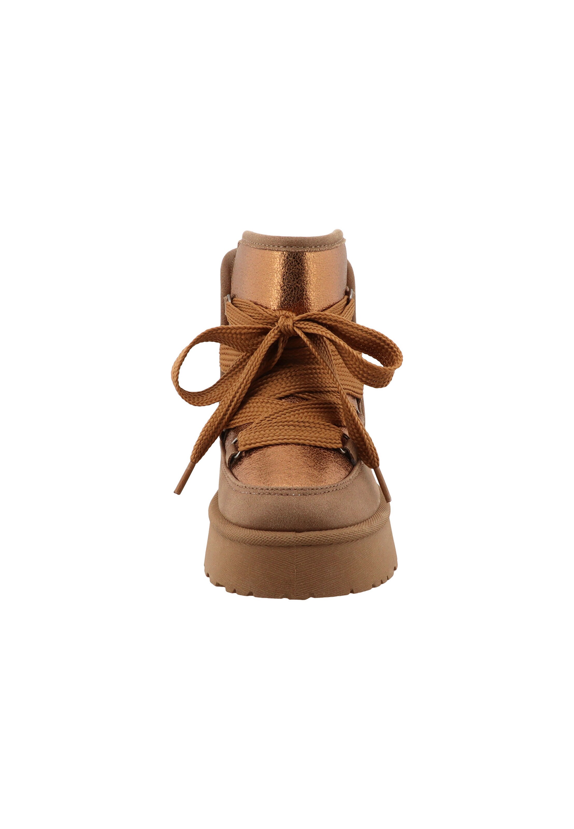 TOM TAILOR Winter Boots in Braun
