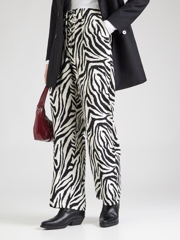 Regular Pantalon 'Tessy' ABOUT YOU en noir : devant