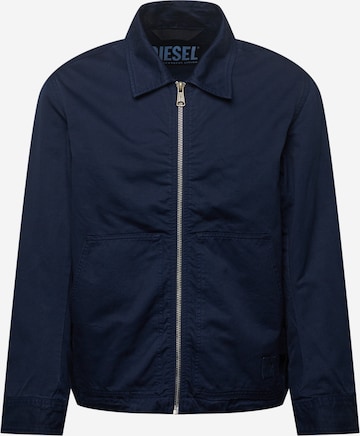 DIESEL Between-Season Jacket 'COAL' in Blue: front