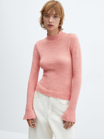 MANGO Sweater 'Pepa' in Pink