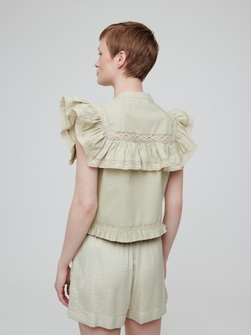 EDITED Blouse 'Jesse' in Groen