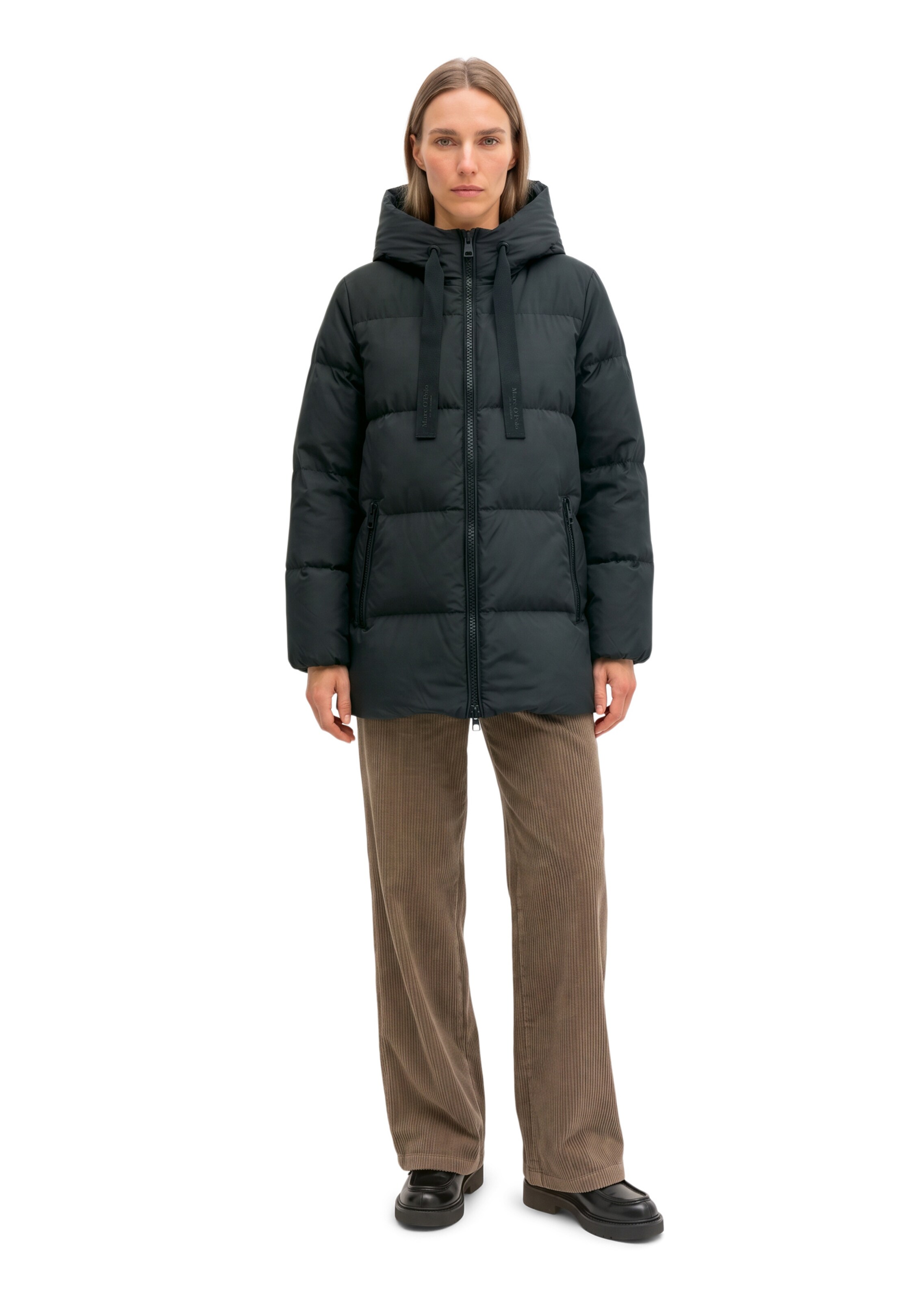 Veste d’hiver Marc O'Polo en noir : devant