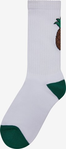 Mister Tee Socks 'Fancy Fruit' in White