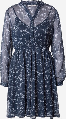 Robe-chemise 'Linda' ABOUT YOU en bleu : devant