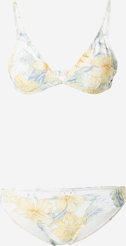 RIP CURL - Triángulo Bikini 'ALWAYS SUMMER' en blanco: frente