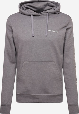 COLUMBIA Athletic Sweatshirt 'Viewmont II' in Grey: front